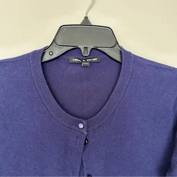 Cable & Gauge Button Down Cardigan - Picture 6 of 13